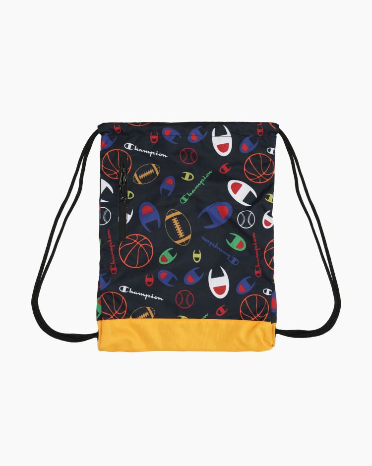 Champion Set Gymsack e Portabottiglia Blu Unisex