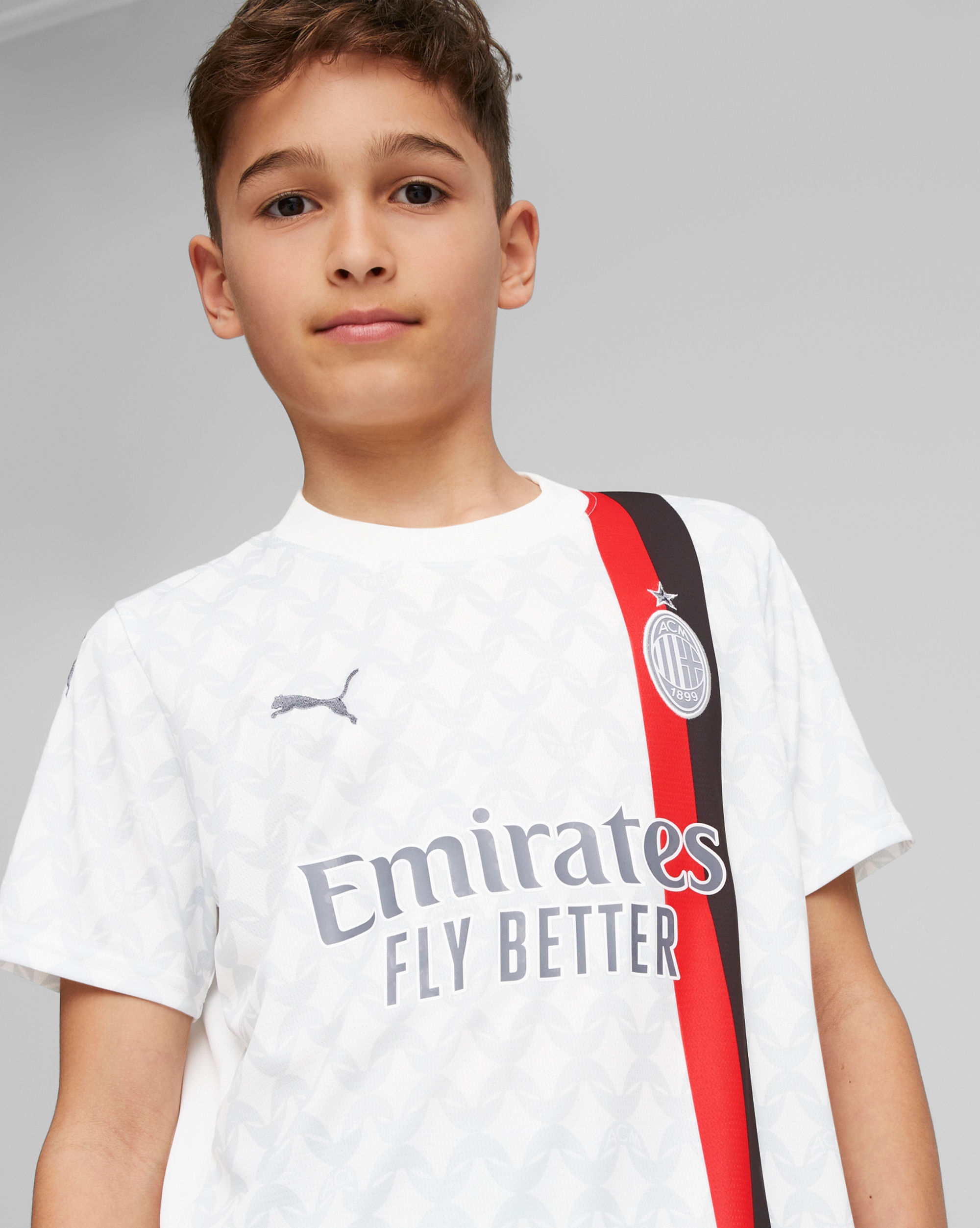 Maglia puma bambino marroni store
