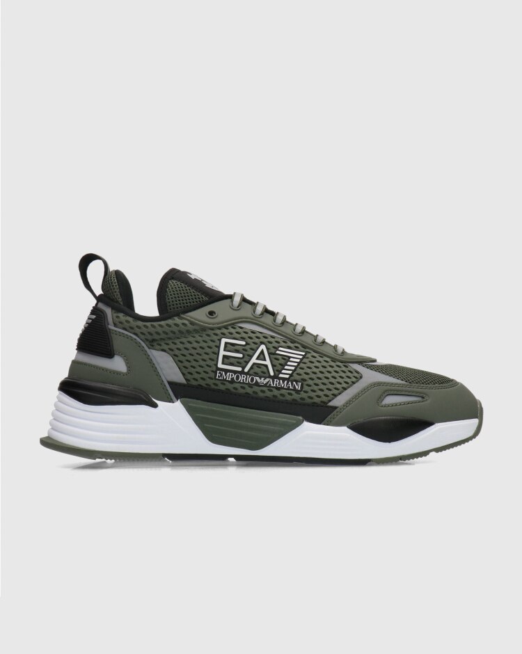 Emporio Armani EA7 Ace Runner Mesh Verde Uomo