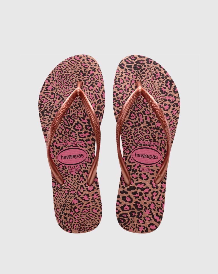 Havaianas Slim Animals Rosa Donna