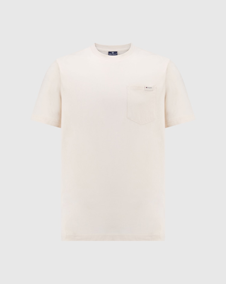 Champion T-Shirt Comfort-Fit Tonal Logo Marrone Uomo