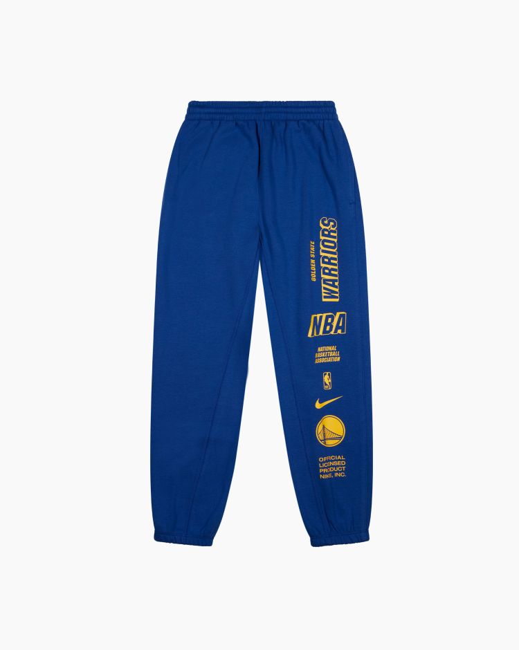Nike NBA Pantaloni Fleece Courtside Blu Bambino