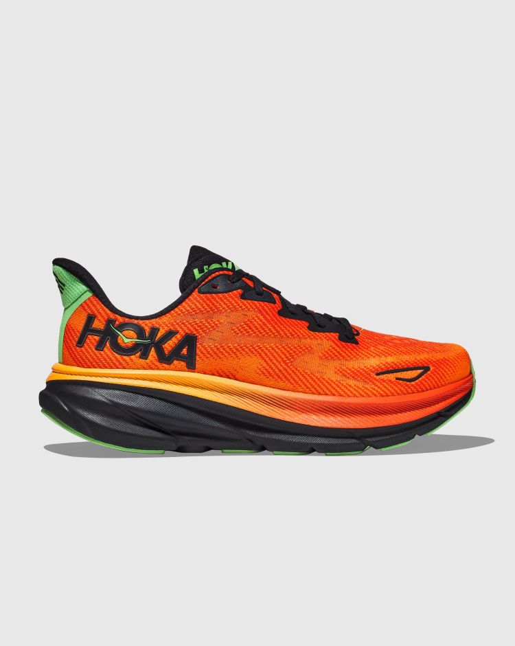 Hoka Clifton 9 Rosso Uomo