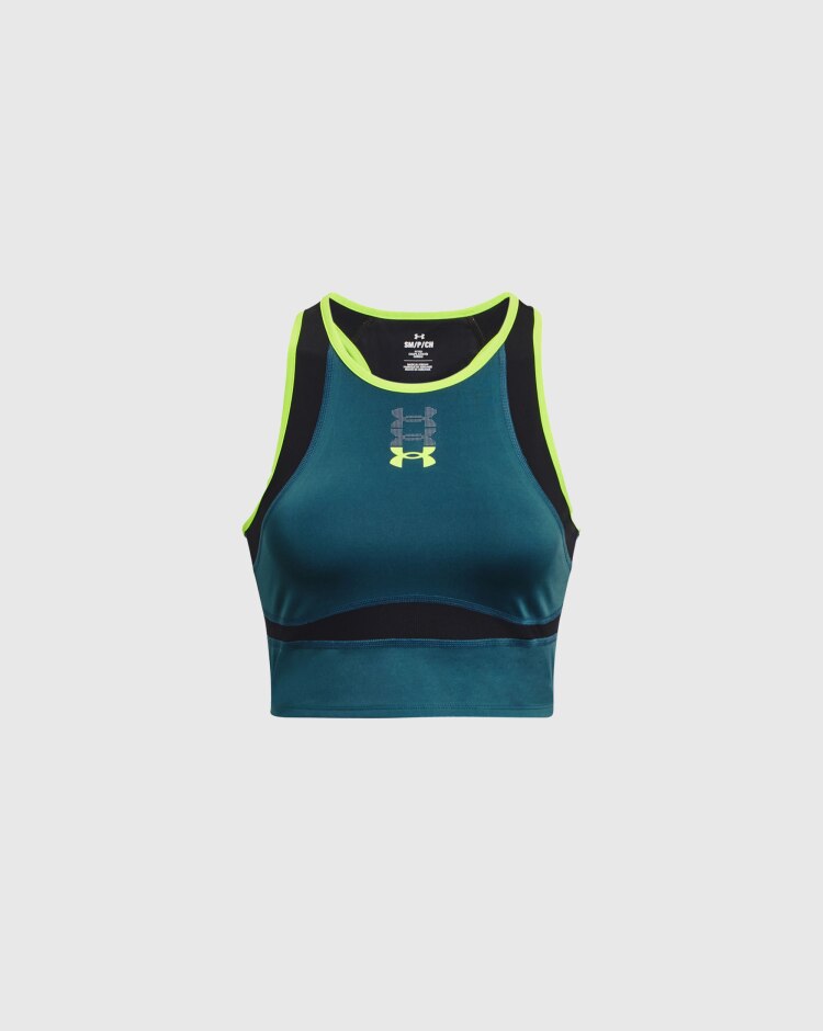 Under Armour Canotta UA Run Anywhere Blu Donna