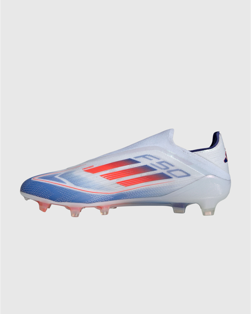 F50 Elite Laceless FG Bianco Uomo Bianco Game7Athletics