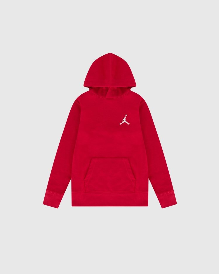 Nike Jordan Felpa Con Cappuccio Essentials Rosso Bambino