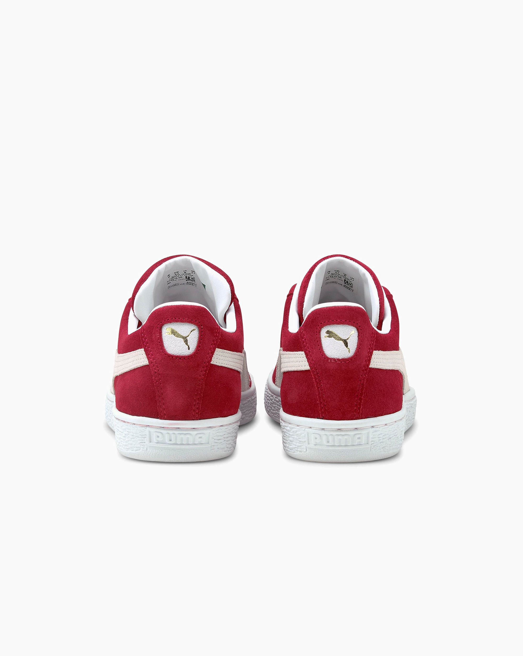 Puma suede 2025 platform donna rosso