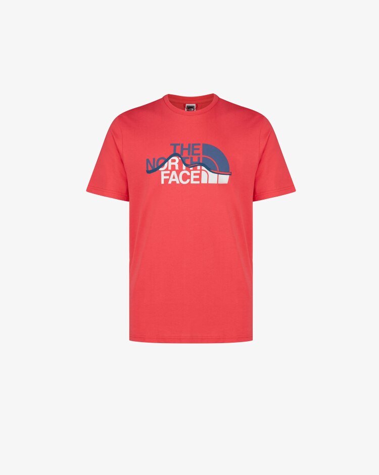 The North Face T-shirt Mountain Line Uomo