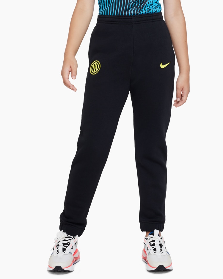 Nike Inter Pantaloni Fleece Nero Bambino