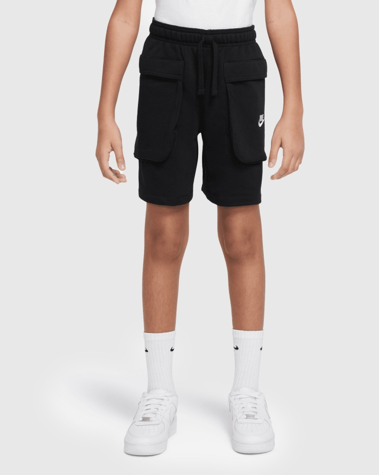 Nike Short Sportswear Club Cargo Nero Bambino