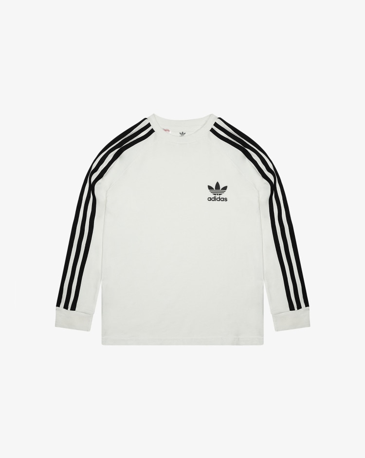 Adidas T-shirt a maniche lunghe 3-Stripes Bambino