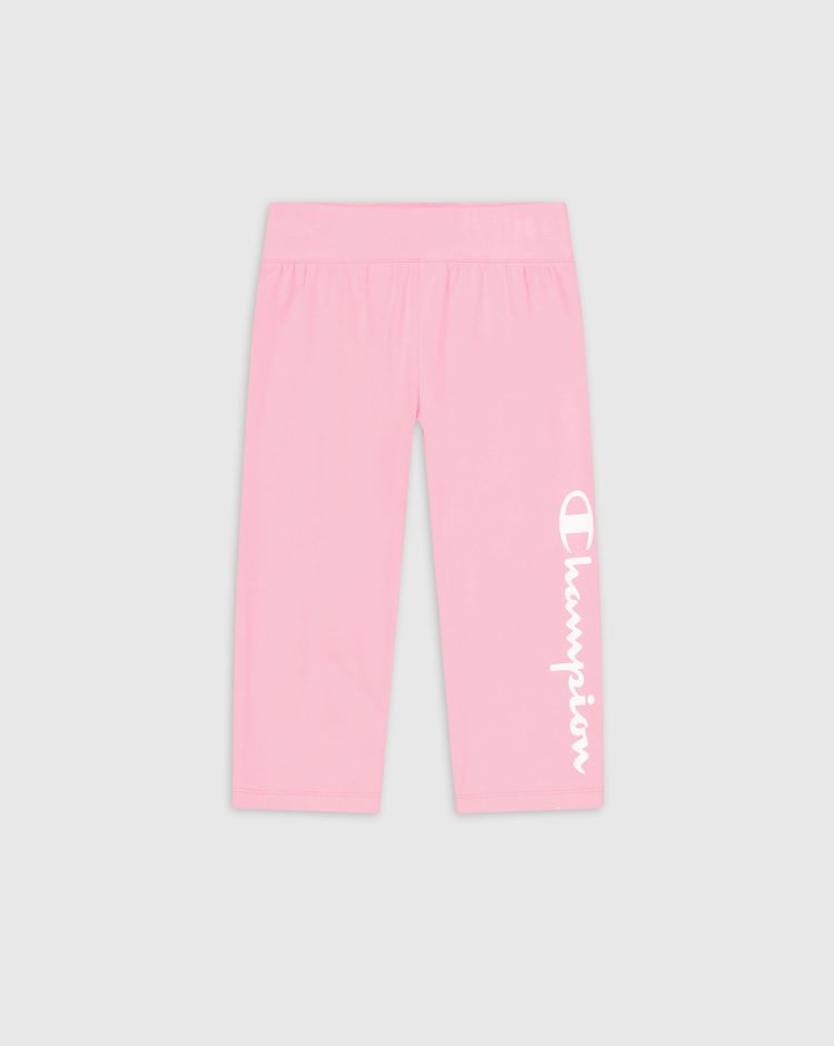 Champion Leggings Con Logo Champion - Bambina Rosa Bambina