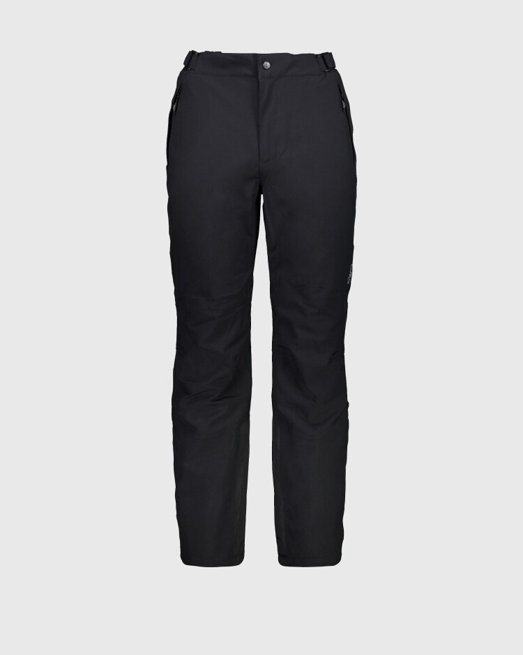 CMP Salopette Stretch Softshell Nero Uomo