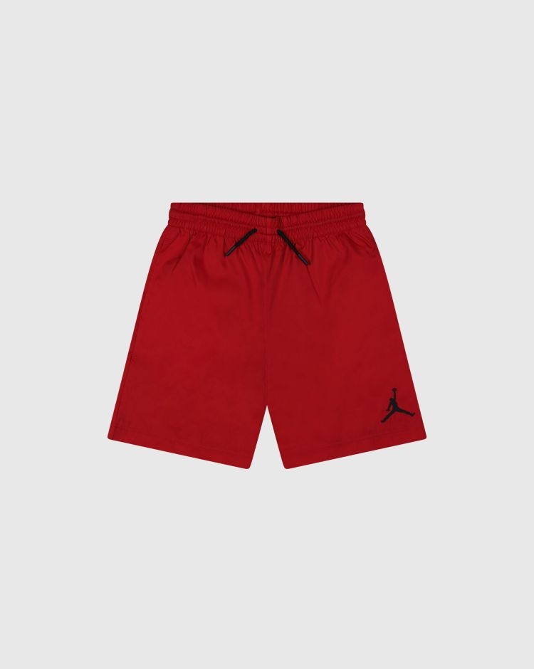 Nike Jordan Jumpman Woven Play Beachshorts Rosso Bambino