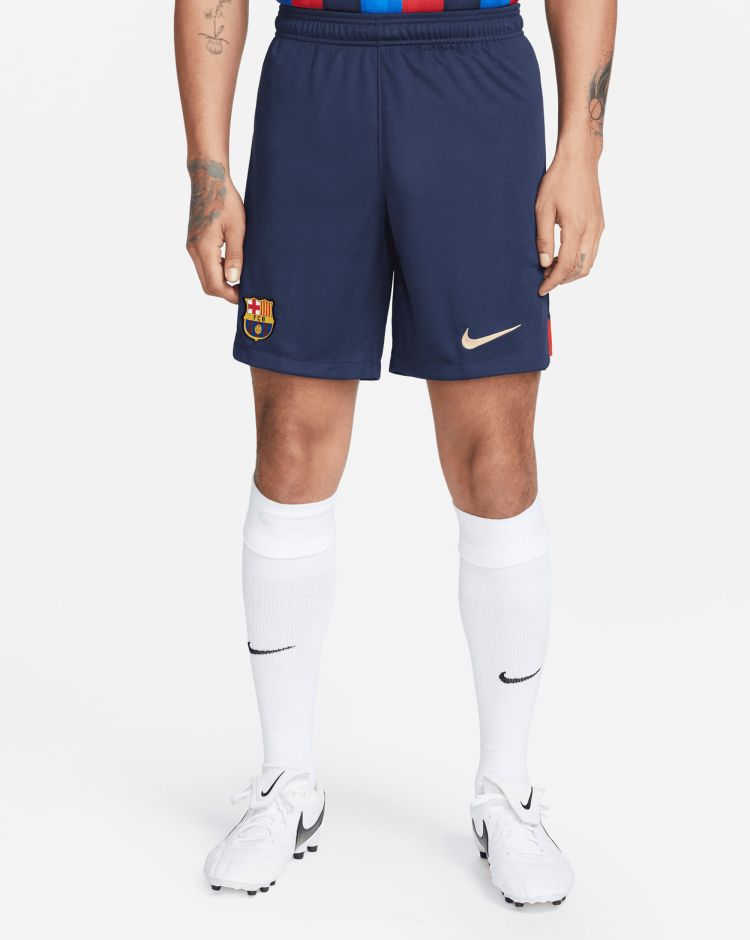 Nike FC Barcellona Stadium Shorts Home 2022/2023 Rosso Uomo