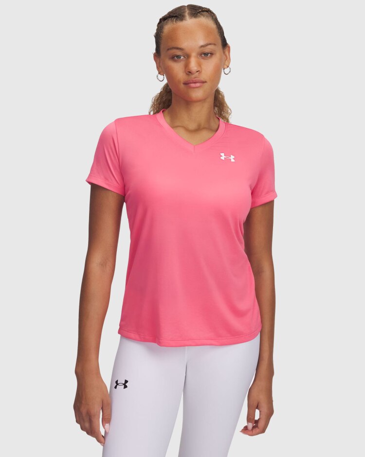 T-Shirt Tech SSV-Solid Rosa Donna