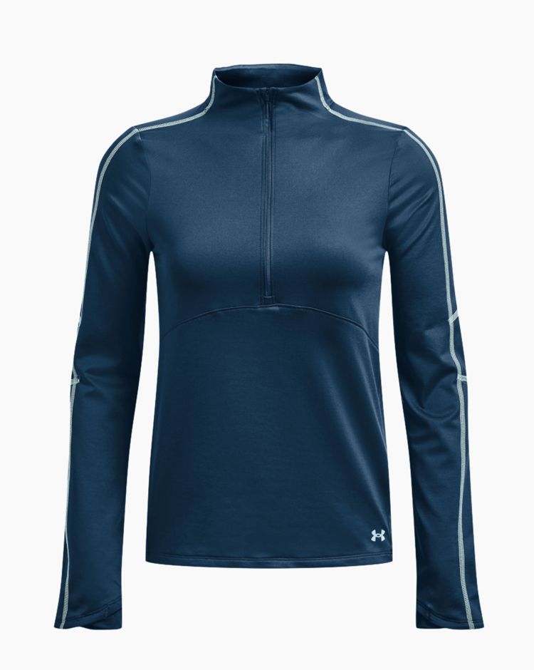 Under Armour Felpa Train Mezza Zip Blu Donna