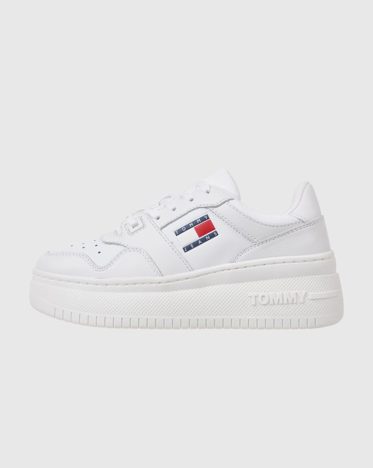 Tommy Hilfiger Meg Flatform 1A2 Bianco Donna