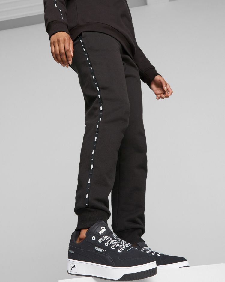Puma Pantaloni Essential Tape Nero Donna