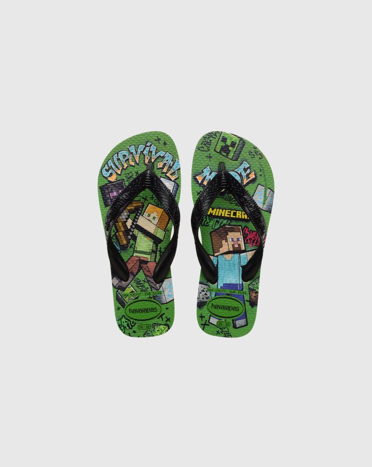 Havaianas Kids Minecraft Verde Bambino
