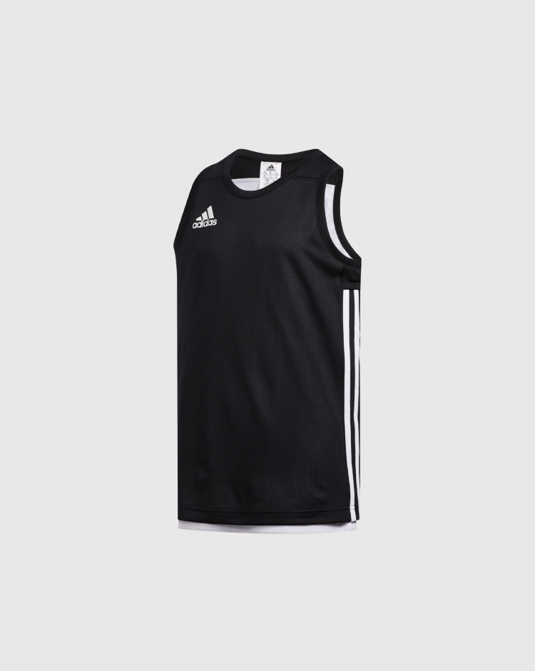 Adidas Canotta 3G Speed Reversibile Nero Bambino