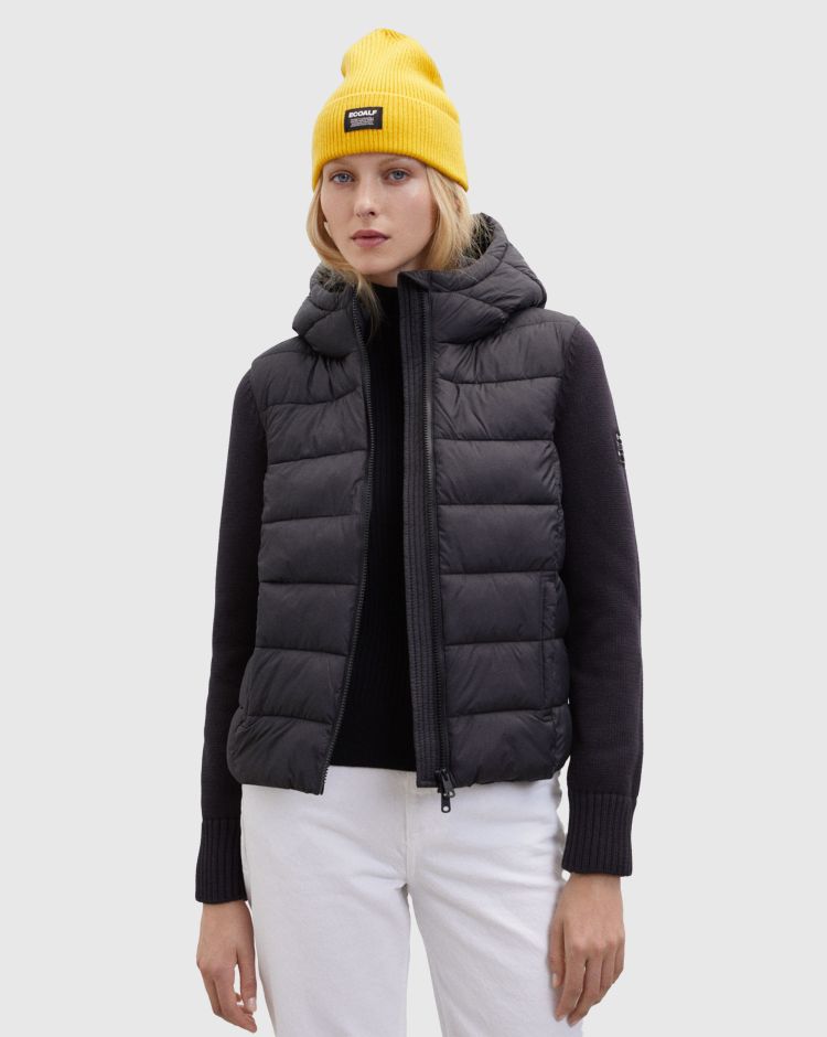 Ecoalf Giacca Denali Nero Donna