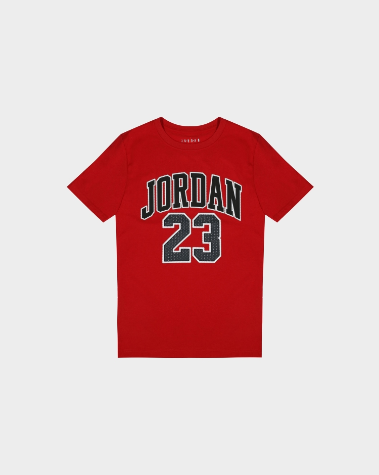 Nike Jordan T-Shirt Practice Flight Rosso Bambino