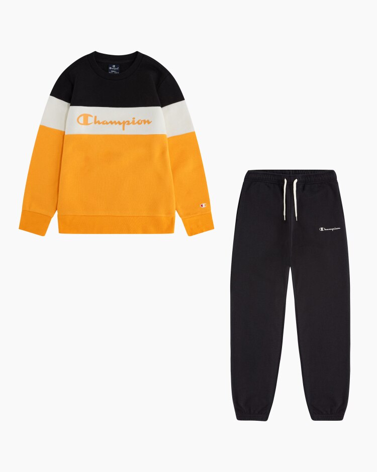 Champion Tuta color-bock Giallo Bambino