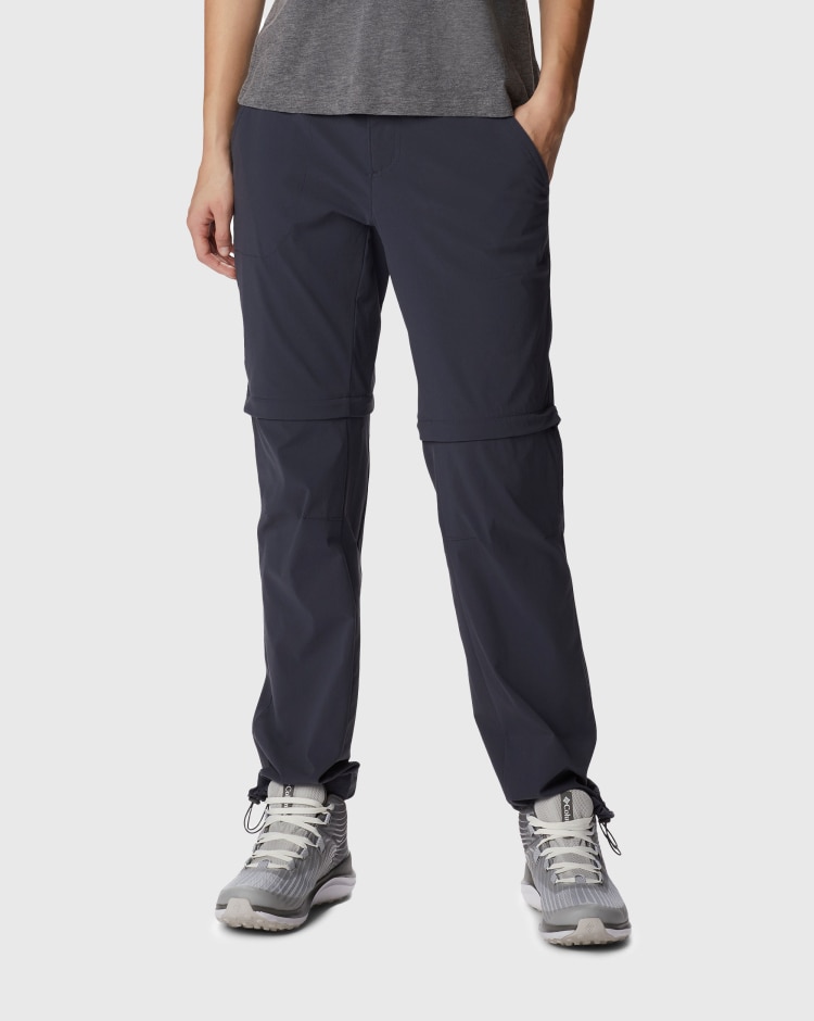 Columbia Pantaloni da hiking convertibili Saturday Trail Blu Donna