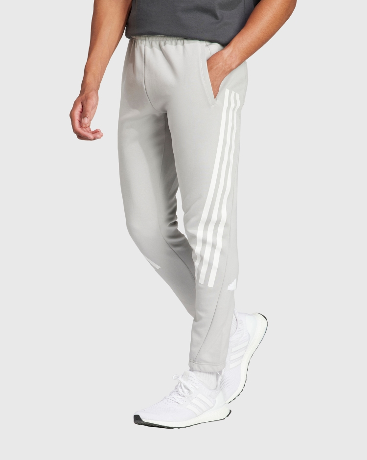 Adidas Pantaloni Future Icons 3-Stripes Grigio Uomo