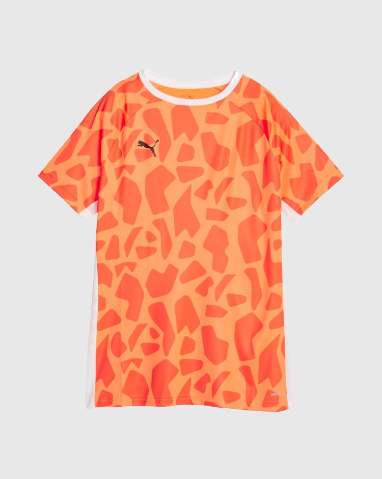 Puma T-Shirt Teamliga Padel Woven Arancio Donna