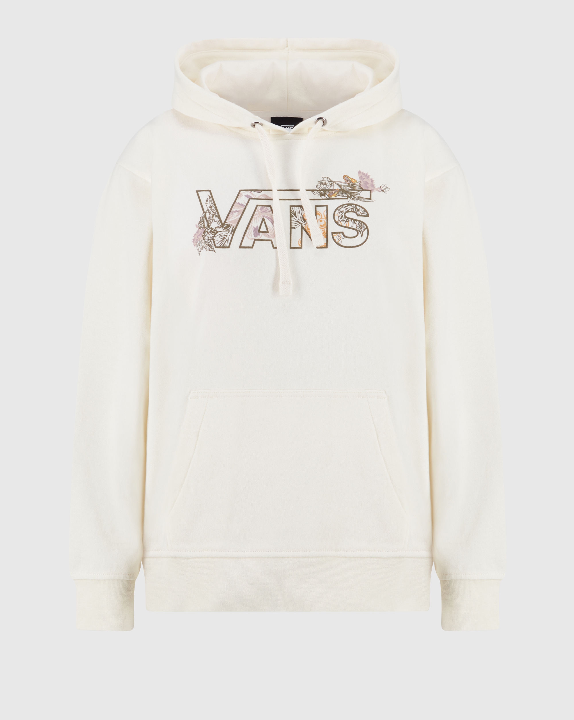 Vans Felpa Con Cappuccio The Garden Bianco Donna Bianco