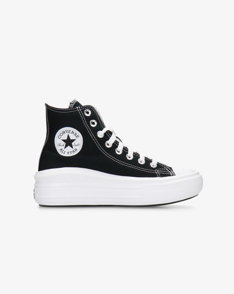 Converse Chuck Taylor All Star Move Platform Hi Nero Donna