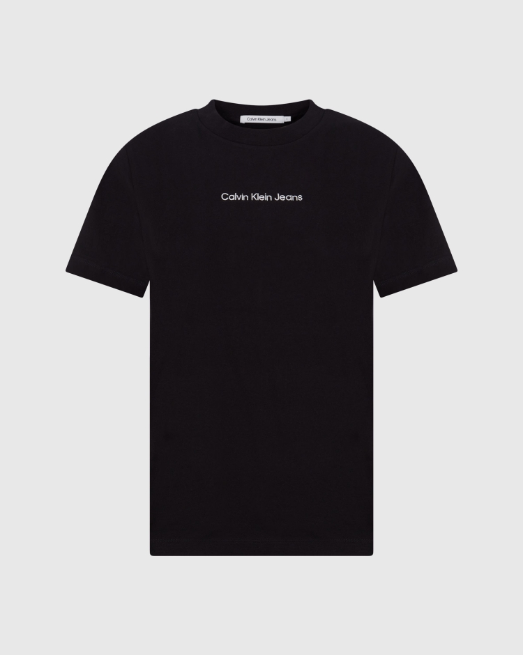 Calvin Klein T-Shirt Institutional Nero Donna