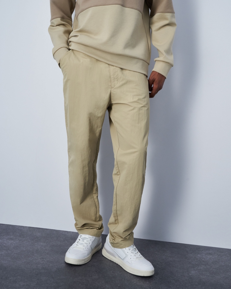 Champion Pantaloni In Nylon Grigio Uomo