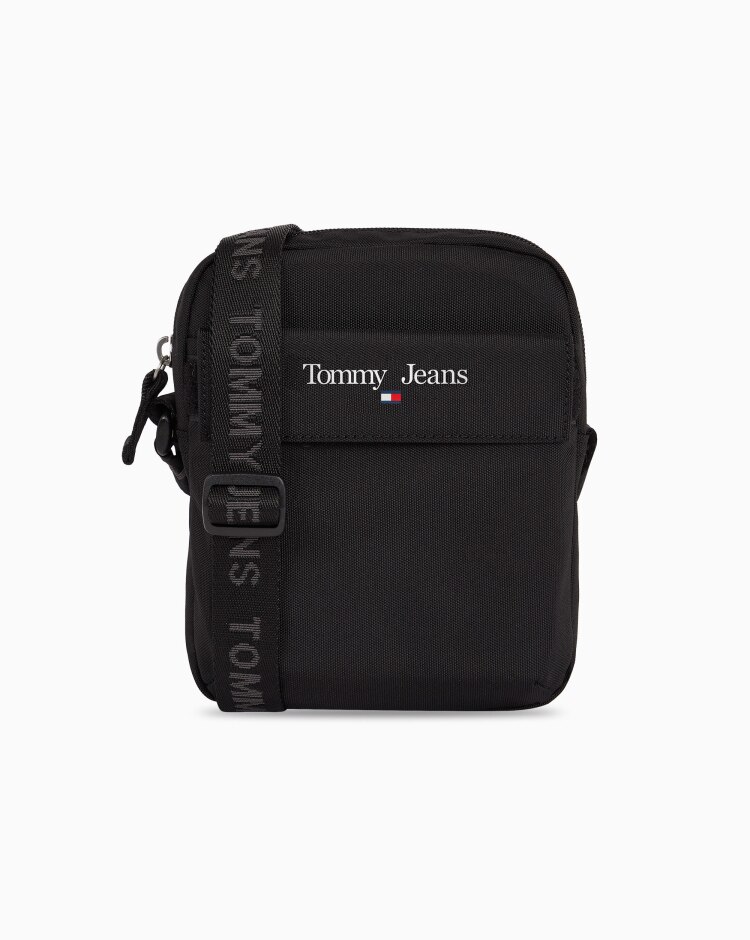 Tommy Hilfiger Borsa Essential Reporter Nero Unisex Adulto