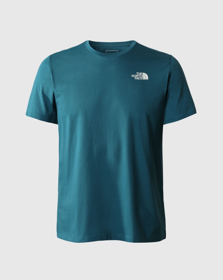 The North Face T-Shirt Foundation Graphic Blu Uomo