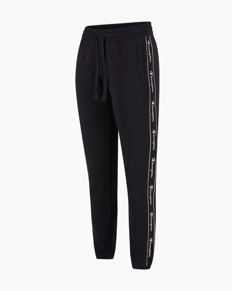 Champion Joggers con bande-logo Nero Donna