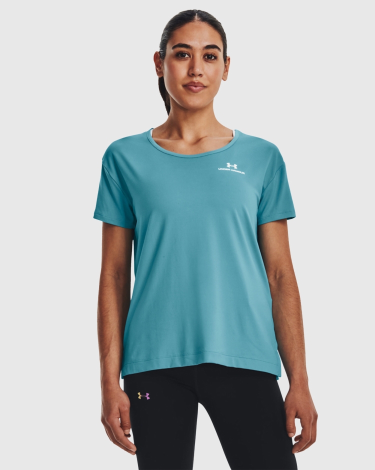 Under Armour Maglia a manica corta UA RUSH™ Energy Core Blu Donna