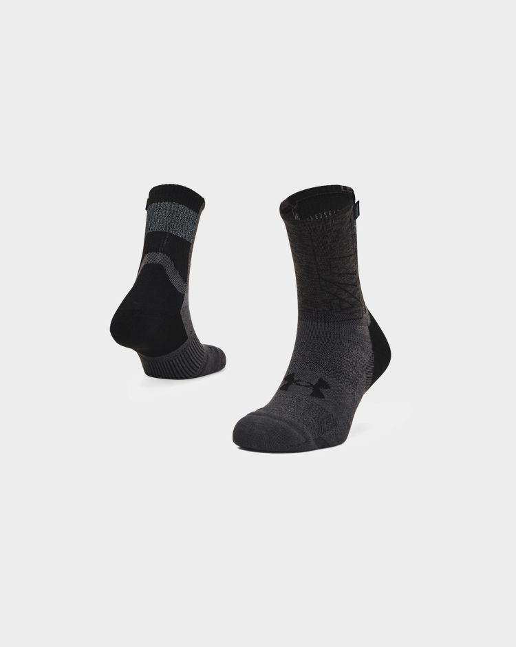 Under Armour Calze Armourdry Run Crew Nero Unisex