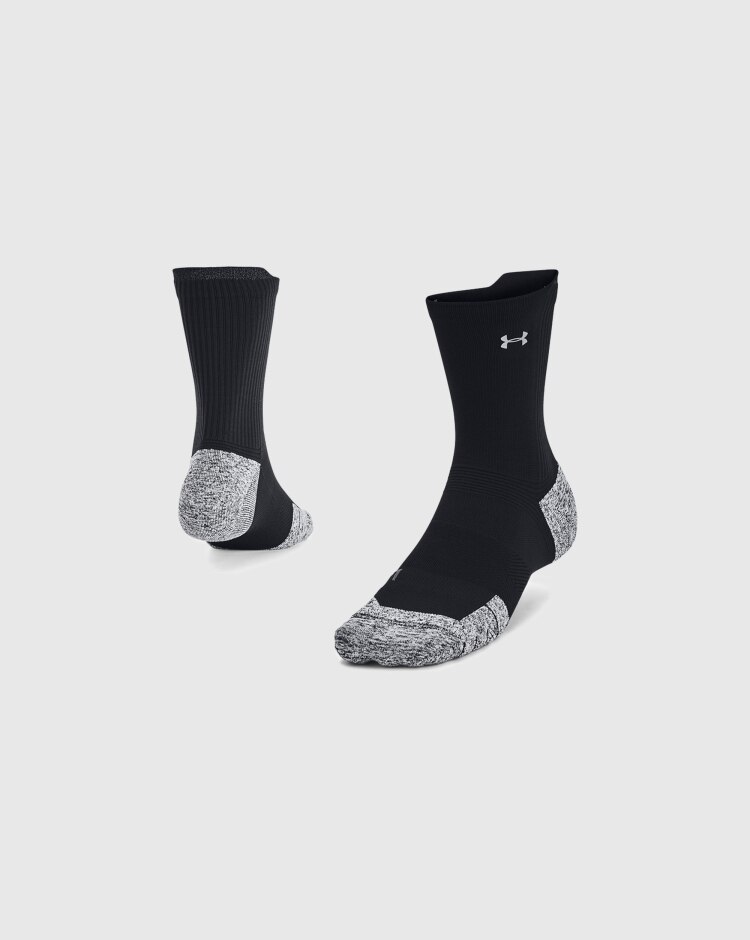 Under Armour Calze UA ArmourDry™ Run Cushion Mid-Crew Nero Unisex