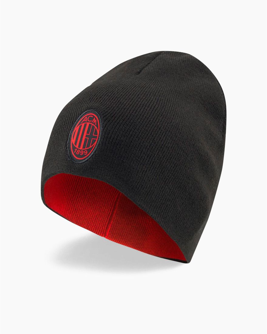 Puma AC Milan Cappello Reversibile Nero Uomo Nero