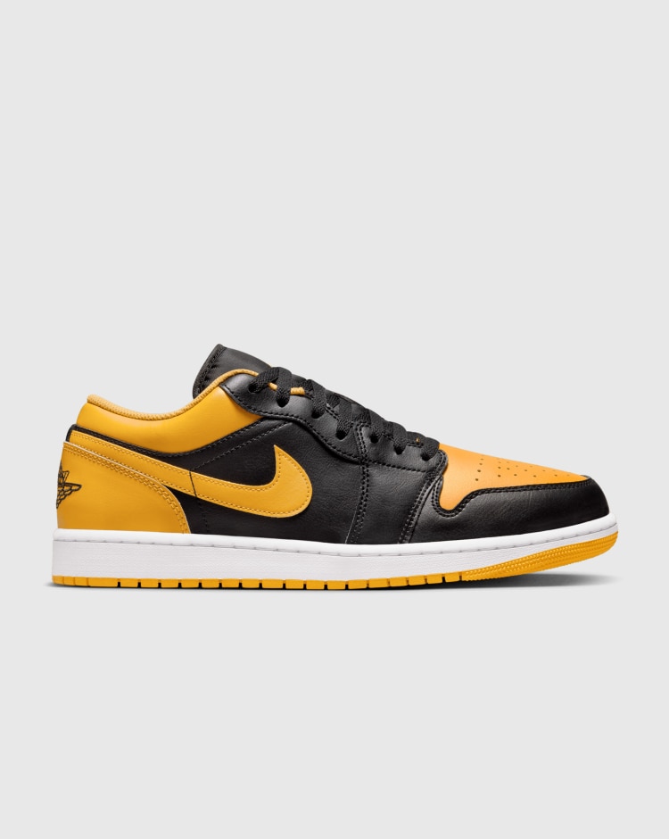 Nike Air Jordan 1 Low Yellow Ochre Nero Uomo