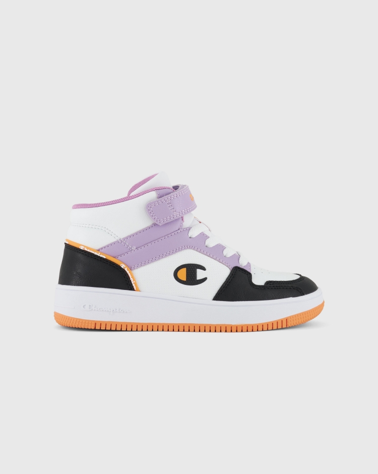 Champion Rebound 2.0 Mid Bianco Bambina