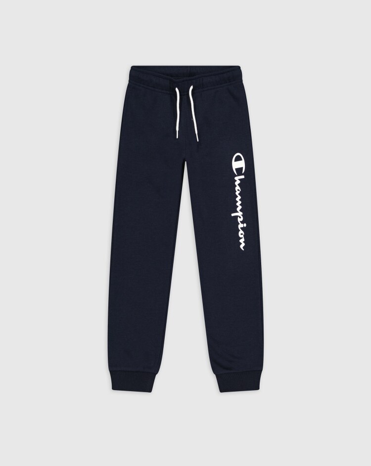 Champion Pantaloni Da Tuta Leggeri Con Logo Blu Bambino