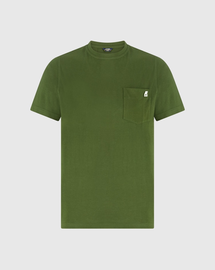 K-way T-Shirt Sigur Verde Uomo