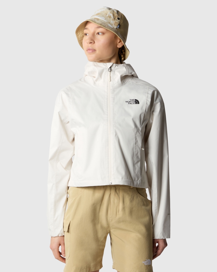 The North Face Giacca Crop Quest Bianco Donna