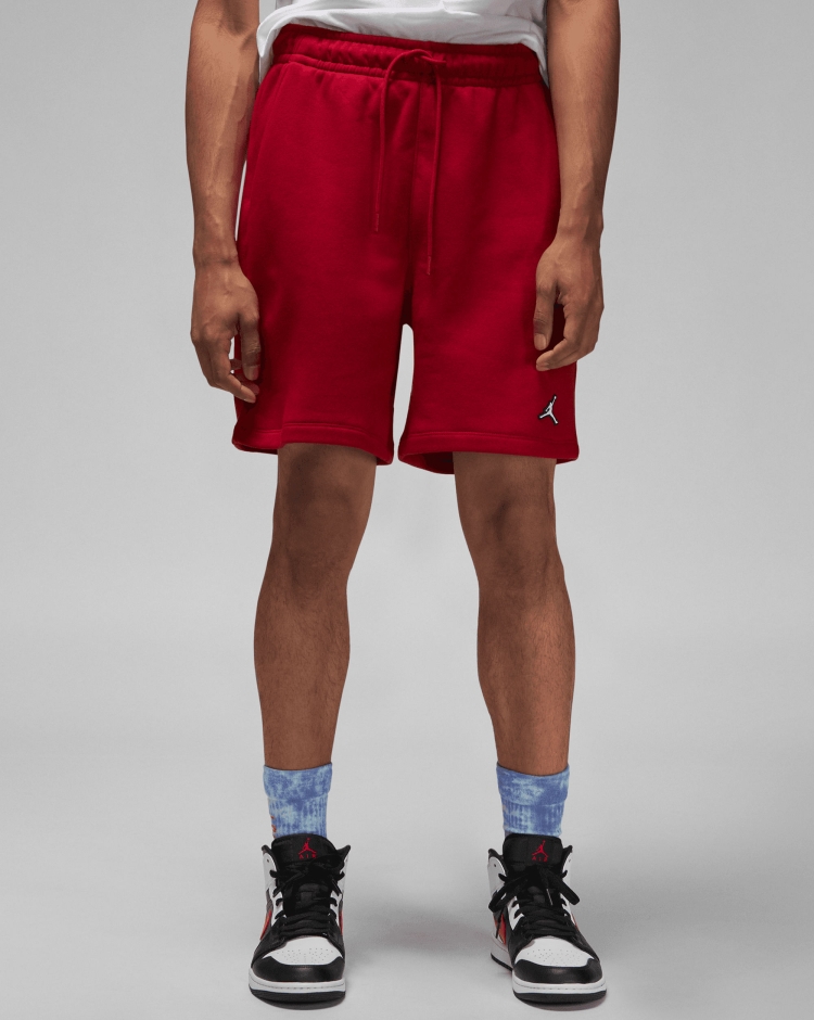 Nike Jordan Shorts Brooklyn Fleece Rosso Uomo