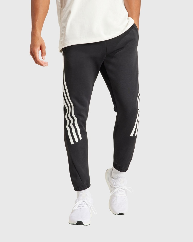 Adidas Pantaloni Future Icons 3-Stripes Nero Uomo