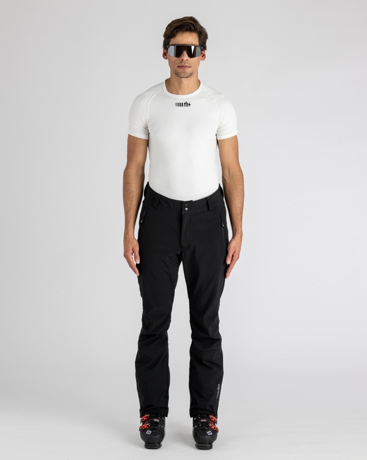 Pantaloni da Sci Logic Eco Soft Shell Nero Uomo